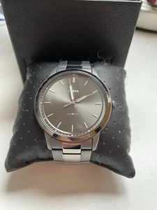 Fossil Men's Watch FS5459 Quartz Slim Gray Dial Gunmetal Stainless Steel 44mm - Bild 1 von 7