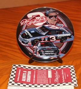 1998 HAMILTON COLLECTION DALE EARNHARDT PLATE ALWAYS A CHAMPION - Picture 1 of 3