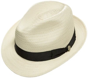 Sonnenhut Strohhut Herren Damen Havanna Bogart Panama »Sevin« Edel & Elegant NEU - Picture 1 of 4