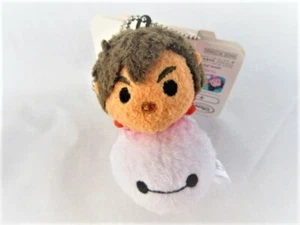 SUPER RARE!BAYMAX & HIRO TSUM TSUM PLUSH DOLL STRAP KEYCHAIN DISNEY STORE JAPAN - Picture 1 of 4