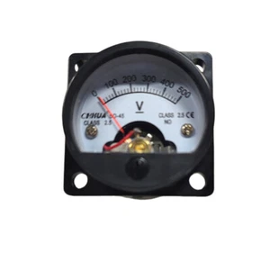 DC 0-500V Analog Voltmeter Analogue Voltage Panel Meter SO45 Directly Connect - Picture 1 of 3