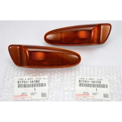正品丰田 Supra JZA80 晚期 KOUKI 转向信号灯侧标记套装 F/S — 第 1/4 张图片