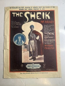 Partituras de colección - El jeque de Araby - SNYDER - J Albert & Son 1921 - Imagen 1 de 10