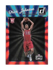 2016/17 Donruss Basketball BRICE JOHNSON RC Red Holo Laser 71/99 -CLIPPERS- #170