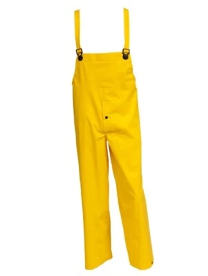 Tingley O53107-LG Industrial Work Overalls Snap Fly Front- Yellow  Large - Image 1 of 3