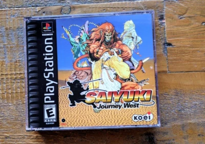LIKE NEW ✹ Saiyuki Journey West ✹ PLAYSTATION 1 PS1 Game Complete MINT ✹ USA - Image 1 of 4