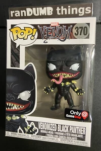  Funko Pop Venomized Black Panther GameStop Exclusive + PROTECTOR -Ships from NJ - Picture 1 of 8