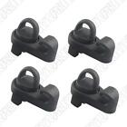 4X Truck Bed Tie Down Hooks Deck Rail Pt278-00160 Pt278-35075 For Tacoma Tundra