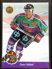 1994 Leaf Finland #263 Teemu Selanne Jokerit Helsinki Winnipeg Jets Anaheim Duck