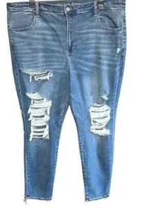 AE AMERICAN EAGLE SUPER HI RISE JEGGING NE(X)T LEVEL STRETCH SIZE: 24 - Picture 1 of 12