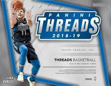 2018-19 Panini Threads NBA Basketball Cards Base and Short Prints Pick From List