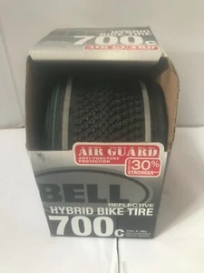 Bell Reflective Hybrid Bike Tire 700c 700 x 38c 32mm-45mm -Air Guard - Picture 1 of 7