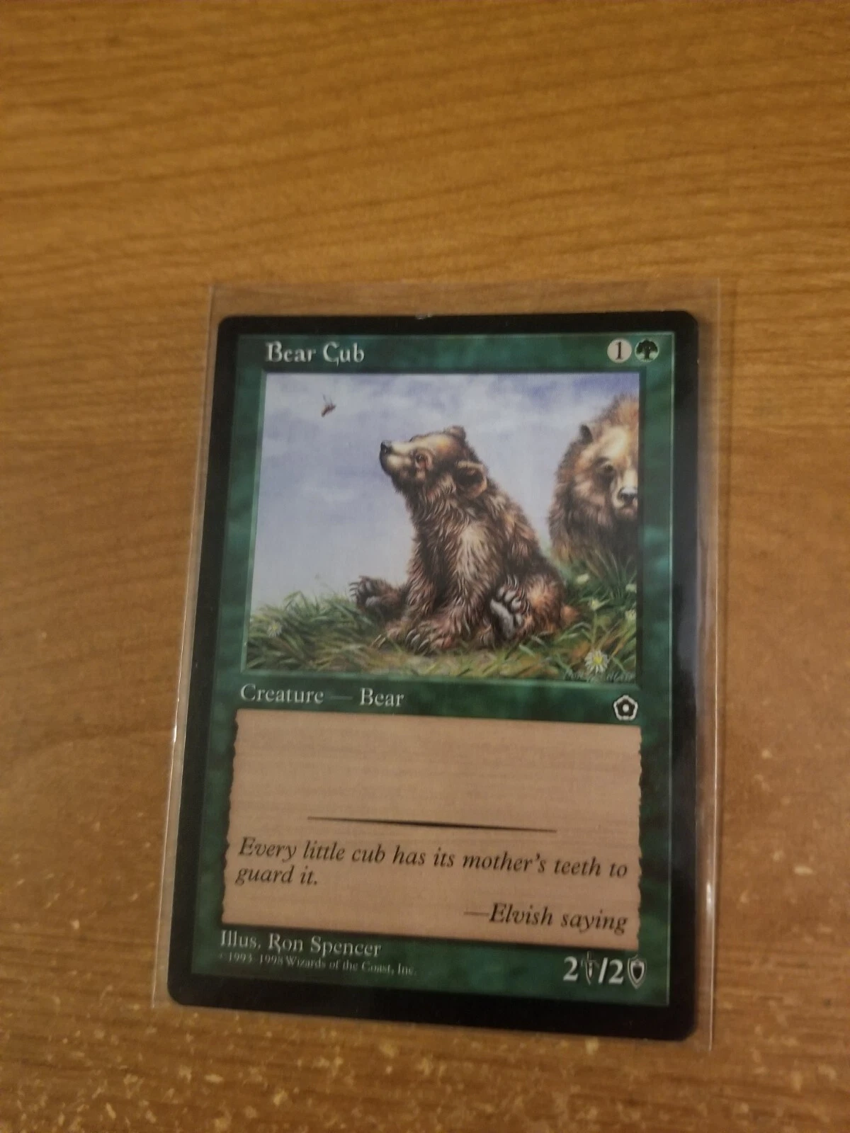 MAGIC THE GATHERING PORTAL SECOND AGE BEAR CUB LIGHTLY PLAYED