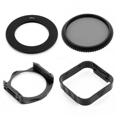 58mm Adapter Ring,CPL Filter + P-Holder + Hood fo Cokin P Series System,US selle - Image 1 of 3
