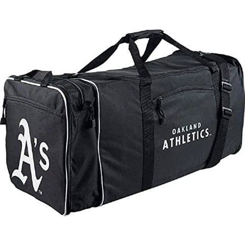 Officially Licensed MLB Extended "Steal" Duffel Bag (Oakland Athletics A's) Cover