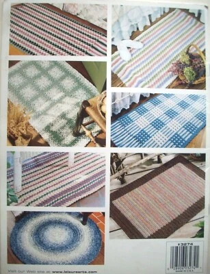 EASY rugs crochet pattern 8 designs - Image 1 of 2