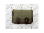 Hunting Buffalo Leather/Canvas Rifle Belt Cartridge Holder Pouch. Us Seller.