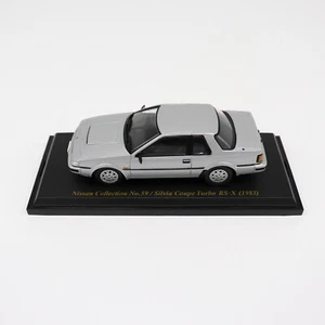 Nissan Collection No.59 Silvia Coupe Turbo RS-X 1983 Mini Car 1/43 Scale Box - Picture 1 of 20