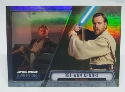 OBI-WAN KENOBI 2016 Topps Star Wars Evolution Gold 18/50 Jedi Master #20 - Image 1 of 2