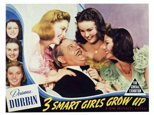 Three Smark Girls Grow Up lobby card Nan Grey Charles Winninger 1939 OLD PHOTO