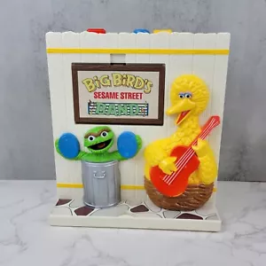 SUPER RARE VTG 1986 Sesame Street Big BirdS BAND TAPE PLAYER Works BY IDEAL CO. - Picture 1 of 8