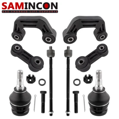 8pcs Steering Parts Front Kit Tie Rod End for Subaru Impreza 1998 1999 2000 2001 - Image 1 of 4