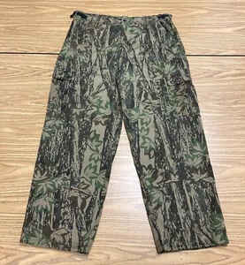 Vintage Y2k Camo Cargo Pants Northwest Territory Rebark Men’s XL 40x32 Exc Cond! - Picture 1 of 11