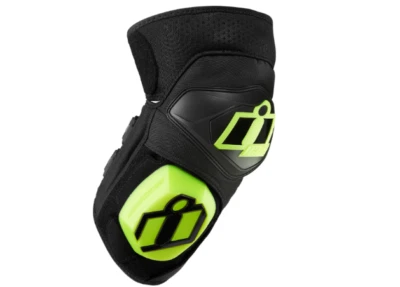 *ENVÍO GRATUITO* ICON CLOVERLEAF 2 RODILLERAS NEGRAS S-XL Foto 1 de 3