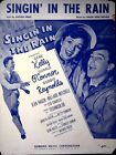 SINGIN' IN THE RAIN ROBBINS MUSIC CORPORATION - 1952 MUSIC SHEET