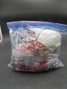 5lbs Assorted Costume Jewelry Lot - Necklaces, Bracelets, Earrings - Pre-Owned - Picture 1 of 11