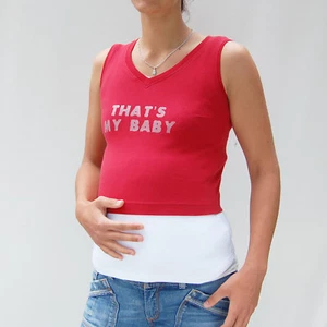 TOP DE GROSSESSE ZWANGERSCHAPSHIRT MATERNITY T 38 - Picture 1 of 3