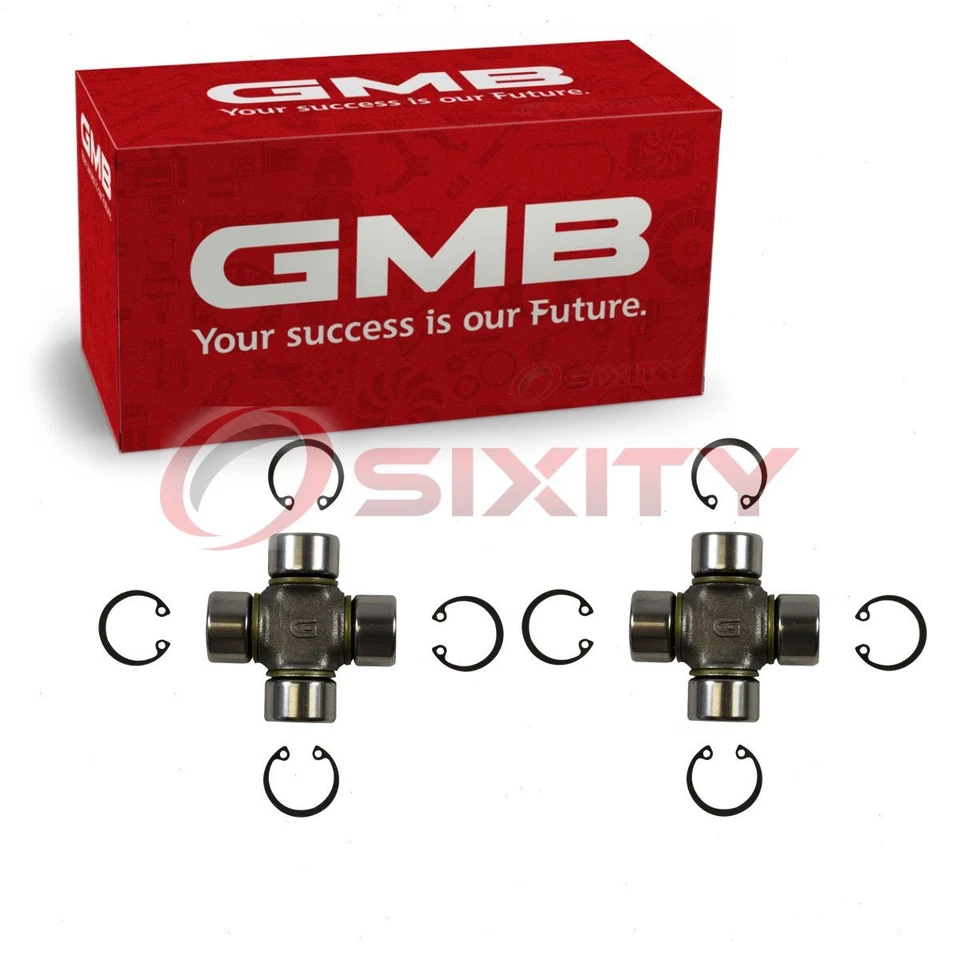 Eje trasero GMB 2 piezas todas las juntas universales para Toyota Corolla da 1980-1984 Foto 1 de 4