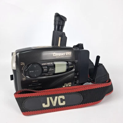 JVC Camcorder Video Camera Model GR-AX760E Compact VHS Battery Vintage Untested - Image 1 of 4