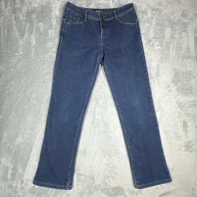 Natural Reflections Jeans Womens 6 Straight Leg Fleece Lined Flannel Warm Pants - Image 1 of 4