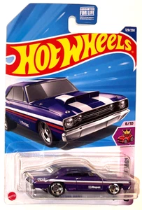 2025 HOT WHEELS '68 Dodge Dart, Compact Kings Series 6/10, Purple, Blister Pack - Picture 1 of 2