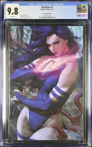 CGC 9.8 PSYLOCKE #1 1:100 INCENTIVE Stanley "Artgerm" Lau Virgin Edition - Picture 1 of 2