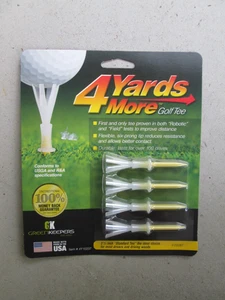 4 Yards More Golf Tee 2-3/4 inch Standard Tee - Picture 1 of 2