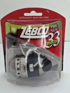 CARRETE SPINCAST ZEBCO 33 MICRO 4.3:1 CON PAQUETE DE ALMEJAS DE LÍNEA DE 4 LB 21-11063 NUEVO EN CAJA - Imagen 1 de 3