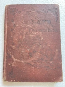 Antique 1809? KNICKERBOCKER HISTORY OF NEW YORK by WASHINGTON IRVING Book I - Picture 1 of 10