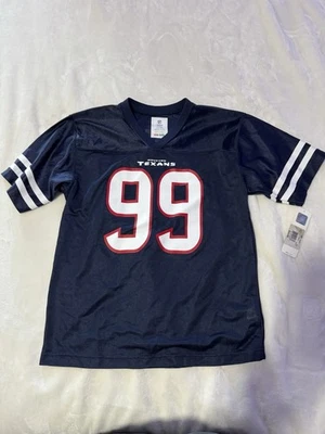 Nueva con etiquetas Camiseta de fútbol americano para niños NFL Houston Texans talla juvenil grande JJ Watt #90 $25 Foto 1 de 4