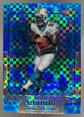 Ronnie Brown 2006 Topps Finest Blue Xfractors /150 #59 Dolphins - Image 1 of 4