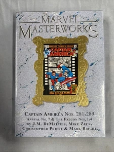 MARVEL MASTERWORKS #381 CAPTAIN AMERICA Vol #17 DM Variant HC (2025) Global ship - Picture 1 of 3