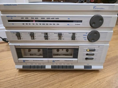 RARA Cinta Fonógrafo Radio AM/FM Estéreo Compacto De Colección Sears Moda ¡LEER! Foto 1 de 4