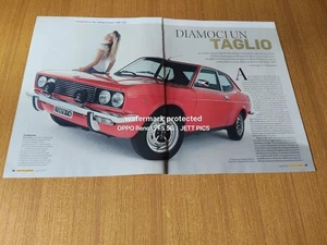 FIAT 128 SPORT COUPE L 1100 DEL 1973 AUTO CARATTERISTICHE DATI ARTICOLO VINTAGE - Foto 1 di 2