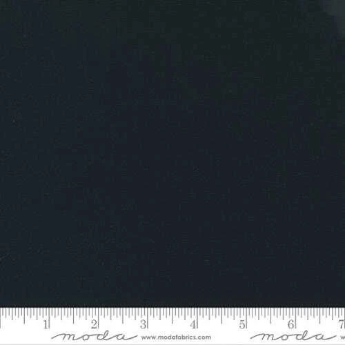 Moda BELLA SOLIDS Super Black  9900 96 Quilt Fabric By The Yard - Image 1 of 1