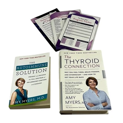 Libros The Autoinmune Solution and The Thyroid Connection de Amy Myers M.D. - Imagen 1 de 4