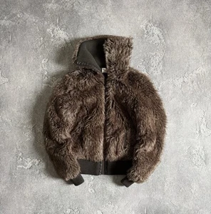 Hysteric Glamour M Fell Faux Bomber Mantel Jacke Y2K Avantgarde If Six Was Nine - Bild 1 von 24