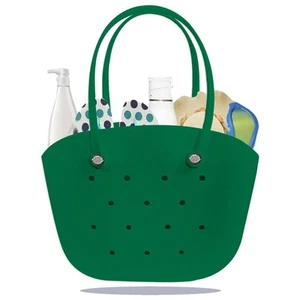 Rubber Beach Bag Waterproof Lightweight Washable Durable Portable Small Bogo ... - Picture 1 of 6