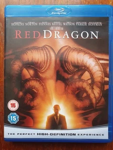 Red Dragon Blu-ray RB UK 125mins ANTHONY HOPKINS 3RD FILM 2002 HANNIBAL LECTER - Picture 1 of 2