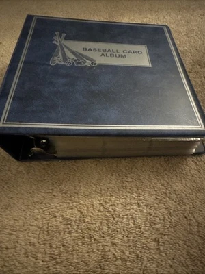 Enorme lote de tarjetas de béisbol 1960-1979 612 mayormente vintage colección en páginas álbumes Foto 1 de 4